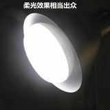 LED暖白双色摄影灯泡淘宝小型简易拍摄台影棚拍照灯补光设备器材