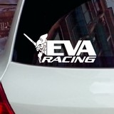 汽车贴纸 新世纪福音战士 NERV EVA 暴走racing 车贴