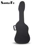 SantaFe圣菲电吉他琴盒ST系列吉他包专用高档长毛绒木质贴皮箱子