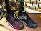 香港正品代購 ASH 16春夏 DOMINO CAMO迷彩網型系帶內增高女鞋