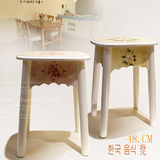 欧式新款韩式餐桌椅子餐桌凳子实木时尚简约现代餐椅整装优惠包邮