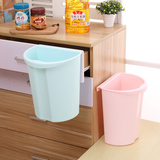 厨房垃圾桶橱柜门挂式 大号加厚塑料创意卫生间无盖家用收纳桶