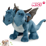 韩国代购 NICI恐龙三兄弟霸王龙双头龙公仔毛绒玩具娃娃 男友礼物