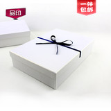 特大超大号礼品盒长方形 包邮礼物盒 衣服装包装盒商务蓝白色礼盒