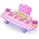 新儿童电子琴宝宝益智创意玩具三角多功能早教乐器音乐小钢琴