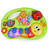 汇乐玩具电子琴音乐早教益智0-6-12个月1岁婴儿童宝宝钢琴毛毛虫3