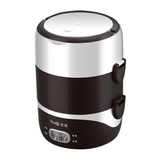 Yoice/优益Y-DFH5便携式电热饭盒三层可插电加热饭盒热饭器蒸饭盒