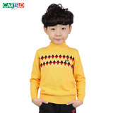 2016春季新款男童高领毛衣韩版儿童针织毛线童装春款小童长袖线衫