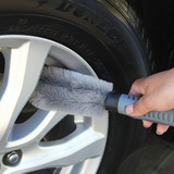 牧卡洗车专用刷轮胎刷子轮毂刷清洁刷洗车用品软握手感好单个价