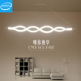 后现代简约创意大气LED餐厅灯吊灯异形个性吧台咖啡厅吊灯客厅灯