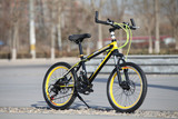 新款20寸变速车学生车双减震山地车男童自行车铝合金儿童自行车女