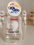 现货 日本正品 Pigeon贝亲宝宝婴儿植物性护肤按摩油抚触油80ml