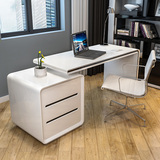 写字台电脑桌简约转角书桌 简易办公家用旋转组装品质奢华床上用