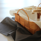 自制日式棉麻西餐餐垫 布艺餐布美食摄影背景布 纯色餐巾布艺杯垫