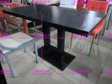 经典 西餐桌 咖啡桌椅简约 时尚 甜品店桌椅 1.2长桌 咖啡厅桌子