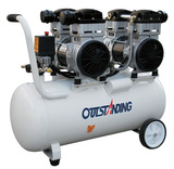 奥突斯空气压缩机OTS-1500x2-60L 3kw无油空压机静音气泵喷漆木工