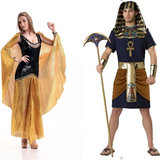 万圣节服装cos性感阿拉伯女郎cos服装国王服埃及法老艳后情侣服
