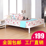特价双人床单人床儿童床1.2米铁艺床铁床架1.5米1.8米榻榻米
