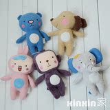 韩国卡通大象猴子熊毛绒玩具森林动物公仔布娃娃儿童玩偶婚礼礼物