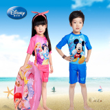 2015新款disney迪士尼儿童分体温泉游泳衣冲浪服男女童小孩沙滩裤