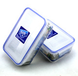 出口韩国乐扣款饭盒 分格便当盒 微波炉饭盒 学生餐盒保鲜盒 包邮