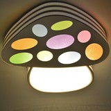 LED吸顶灯 儿童房间灯男孩女孩卧室灯时尚温馨创意卡通蘑菇护眼灯
