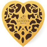 比利时进口Godiva歌帝梵高迪瓦金装精选巧克力心形礼盒12颗147g
