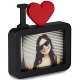 Umbra LOVE爱心树脂相框 情人节生日礼物相架 创意摆台照片展示