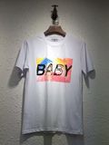 2016夏季新品baby字母权志龙GD同款短袖套头SLP男士大牌圆领t恤