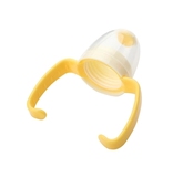 台湾 黄色小鸭专柜标准口径奶瓶握把螺牙盖组件830203送一个奶嘴
