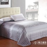南方寝饰 全棉斜纹活性印花 床上用品 西雅图 单个床单
