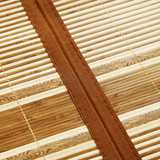 没油漆涂料成本色竹人床1.5米1.8米1.35米1.2M米可折叠双面凉席席