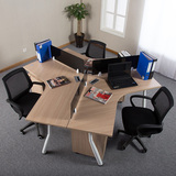 中奥龙办公家具组合办公桌时尚简约3/6人位办公桌员工位 职员桌椅