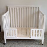 双胞胎婴儿床实木床多功能游戏床宝宝床环保无漆可变儿童床成人床