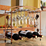 红酒架摆件 酒架 不锈钢红酒杯架创意 高脚杯架葡萄酒杯架酒杯架