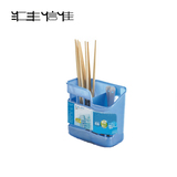 【天猫超市】汇丰信佳  双排型 吸盘吸壁式 塑料筷笼 筷架 筷子筒