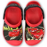 美国正品现货 CROCS 汽车总动员麦昆儿童3D洞洞鞋沙滩鞋