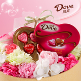 包邮 德芙DOVE巧克力礼盒装DIY生日送女友创意节日礼物花巧恋语