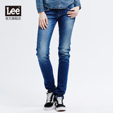 Lee女装101+秋冬新款修身窄脚超低腰牛仔裤女LWS403P12W32