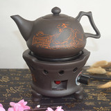 陶然炉电热煮茶器复古煮普洱茶具泡茶壶器陶瓷紫砂养生茶炉烧水壶
