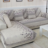 四季沙发垫纯棉布艺防滑组合沙发坐垫时尚田园沙发巾沙发套可定做