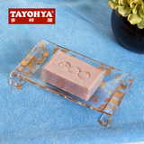 TAYOHYA/多样屋VENUS肥皂盘进口亚克力手工香皂盒金色花朵不含皂
