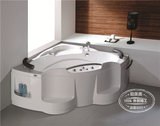 浴缸冲浪恒温 1.7 家用 1.6方形 坐式 单人 彩色 定制浴缸浴盆