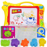 画板天天特价画5岁儿童磁性写字板小孩1-3- 宝宝彩色小黑板玩具10