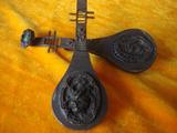 古玩杂项古董收藏铜器老物件琵琶锁古代民国老铜锁琵琶锁风龙锁