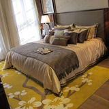 时尚梅花中式客厅地毯 茶几沙发地毯卧室床尾书房欧式样板间地毯