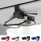 汽车多功能眼镜夹遮阳板 车用太阳镜架 车载眼镜架票据夹名片夹子