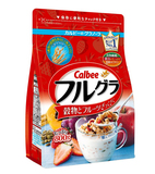 现货日本Calbee卡乐比营养早餐水果颗粒果仁谷物800g冲泡干吃麦谷