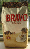 现货希腊咖啡进口咖啡粉豆研磨BARVO纯黑咖啡粉1kg原味无糖袋装