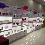 热卖韩式化妆品柜美容院产品柜面膜展柜护肤品陈列柜彩妆展示柜